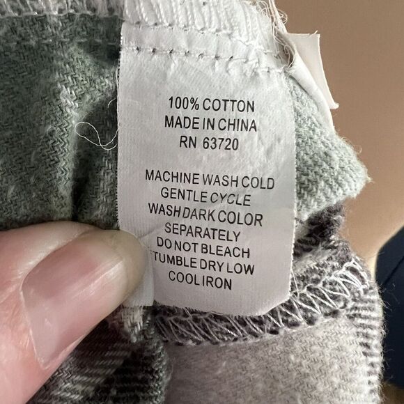 Trendy and Tipsy SZ XL Womens One of A Kind Upcycled Vintage Flannel Shirt Boho - Picture 7 of 7